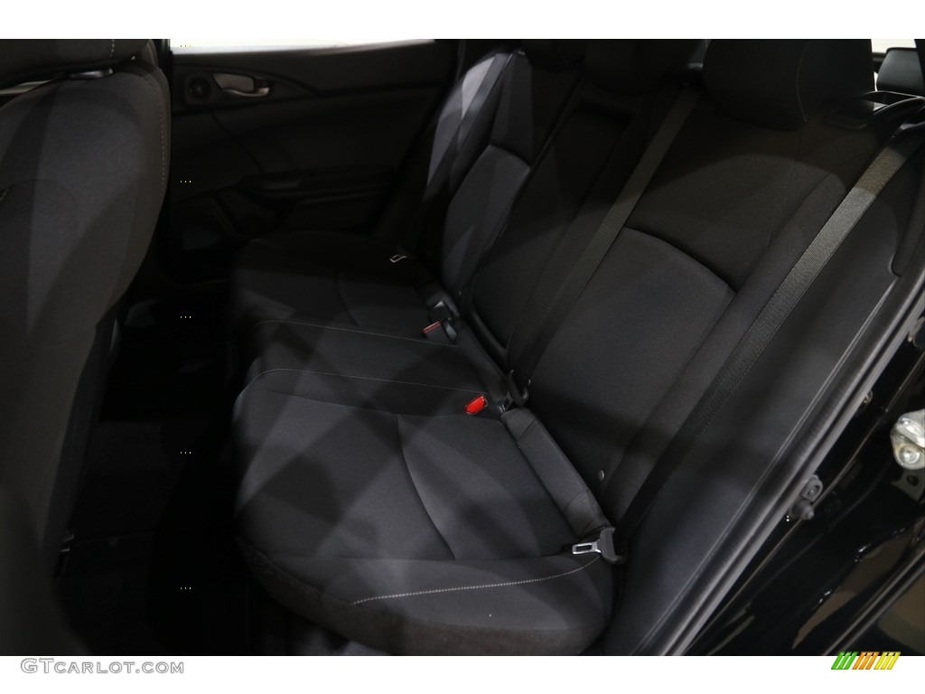2021 Civic EX Hatchback - Crystal Black Pearl / Black photo #18