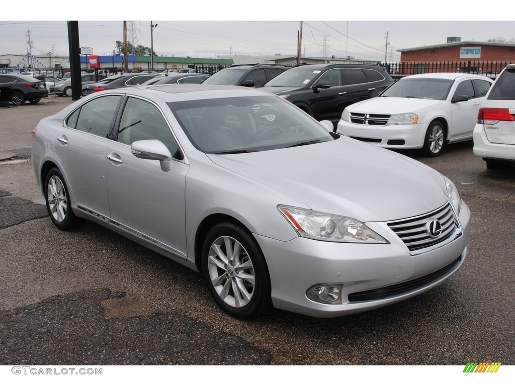 2011 ES 350 - Tungsten Pearl / Black photo #7