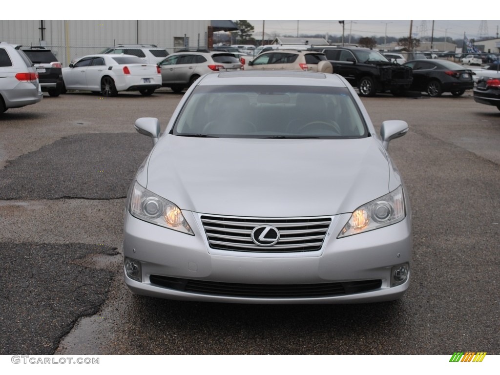 2011 ES 350 - Tungsten Pearl / Black photo #8