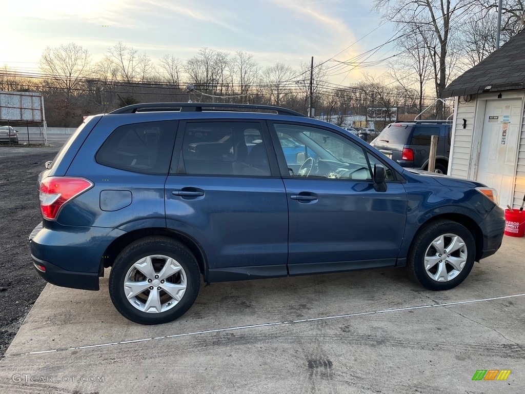 2014 Forester 2.5i Premium - Marine Blue Pearl / Platinum photo #7