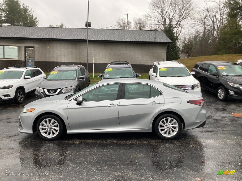 Celestial Silver Metallic 2021 Toyota Camry LE AWD Exterior Photo #145401937
