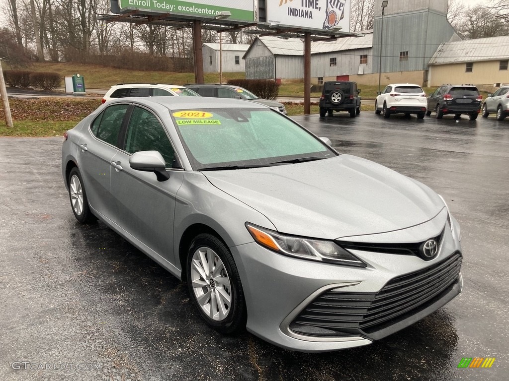 Celestial Silver Metallic 2021 Toyota Camry LE AWD Exterior Photo #145401973
