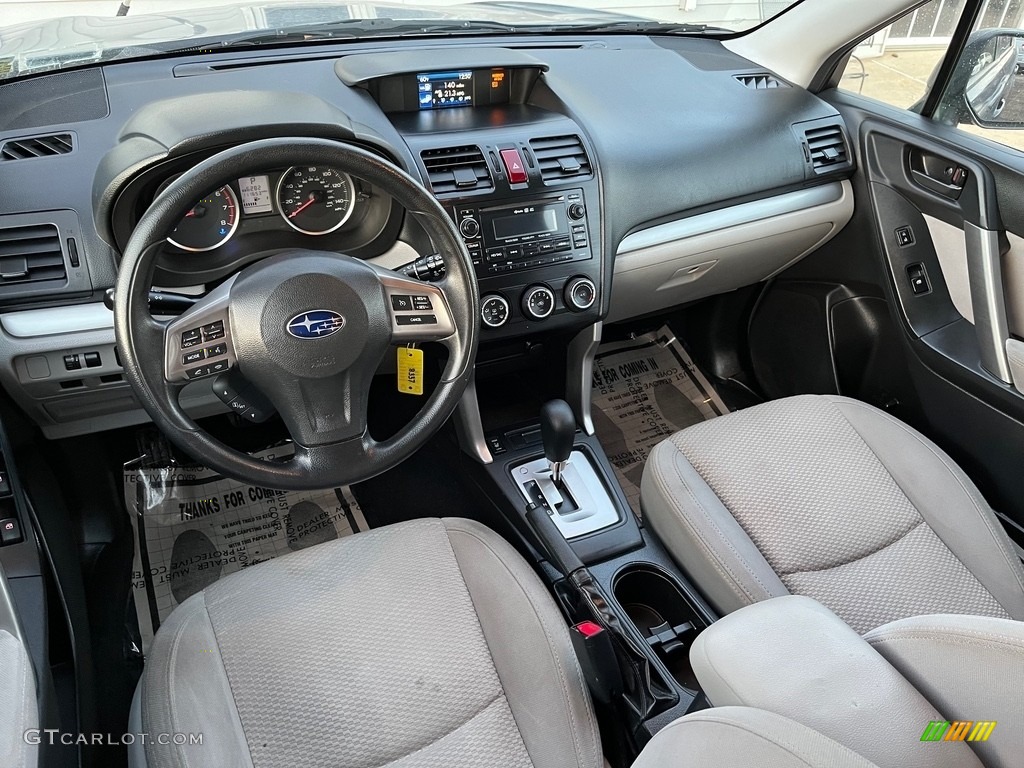 2014 Forester 2.5i Premium - Marine Blue Pearl / Platinum photo #16