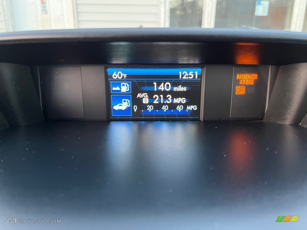 2014 Forester 2.5i Premium - Marine Blue Pearl / Platinum photo #20