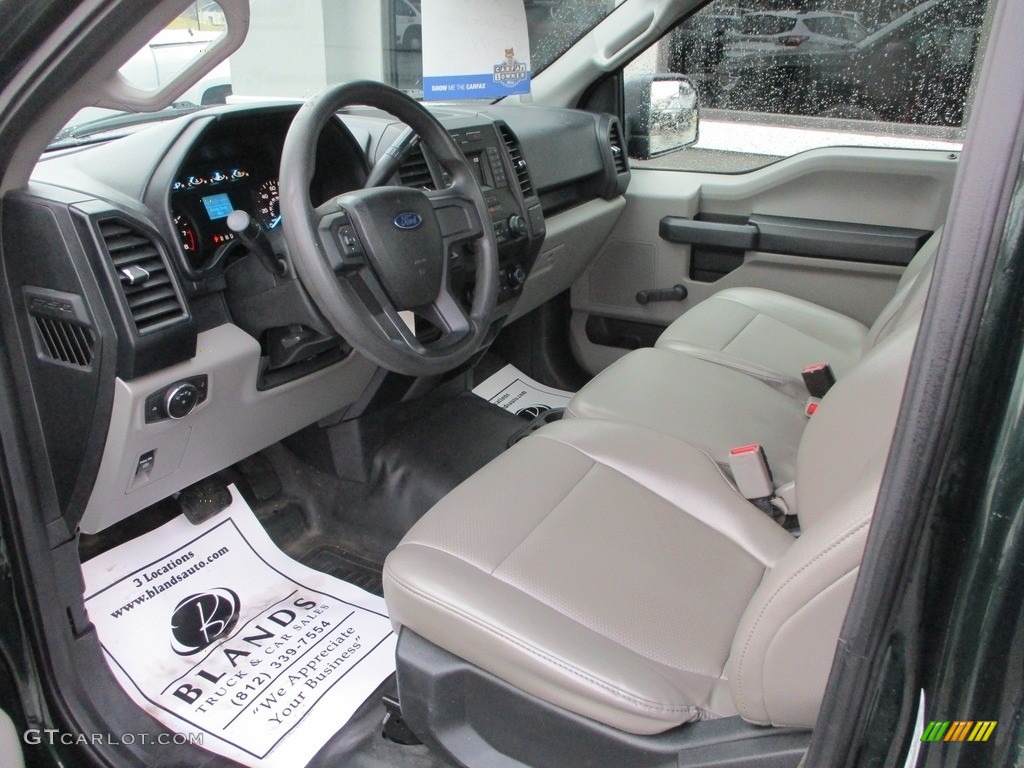 2016 F150 XL Regular Cab - Green Gem / Medium Earth Gray photo #6