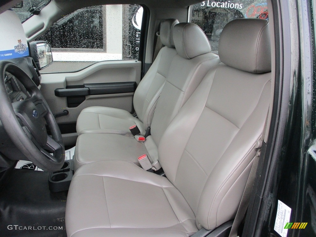 2016 F150 XL Regular Cab - Green Gem / Medium Earth Gray photo #7