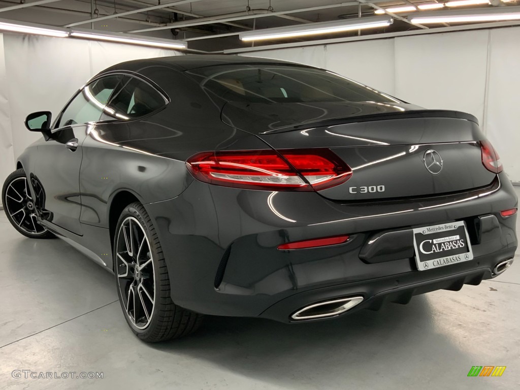 2023 C 300 Coupe - Graphite Gray Metallic / Saddle Brown photo #6