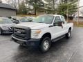 Oxford White - F250 Super Duty XL Super Cab 4x4 Photo No. 2