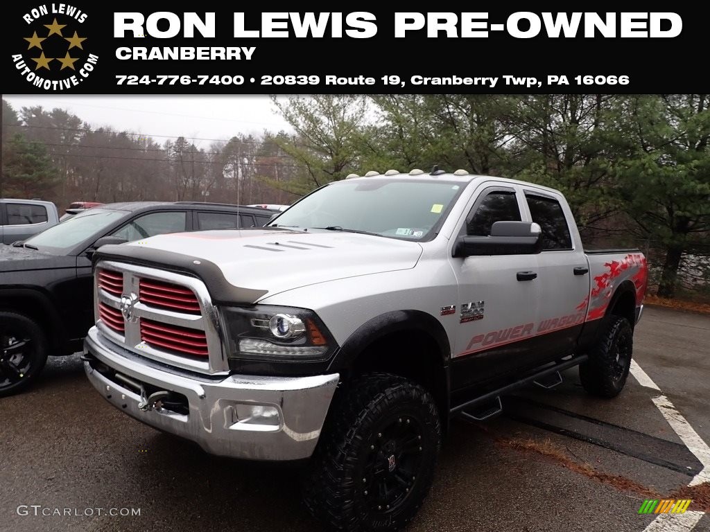 2016 2500 Power Wagon Crew Cab 4x4 - Bright Silver Metallic / Black photo #1