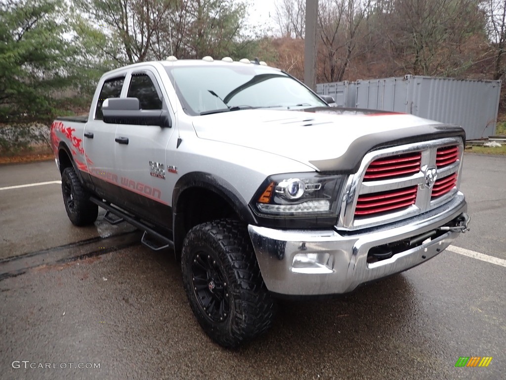 2016 2500 Power Wagon Crew Cab 4x4 - Bright Silver Metallic / Black photo #3