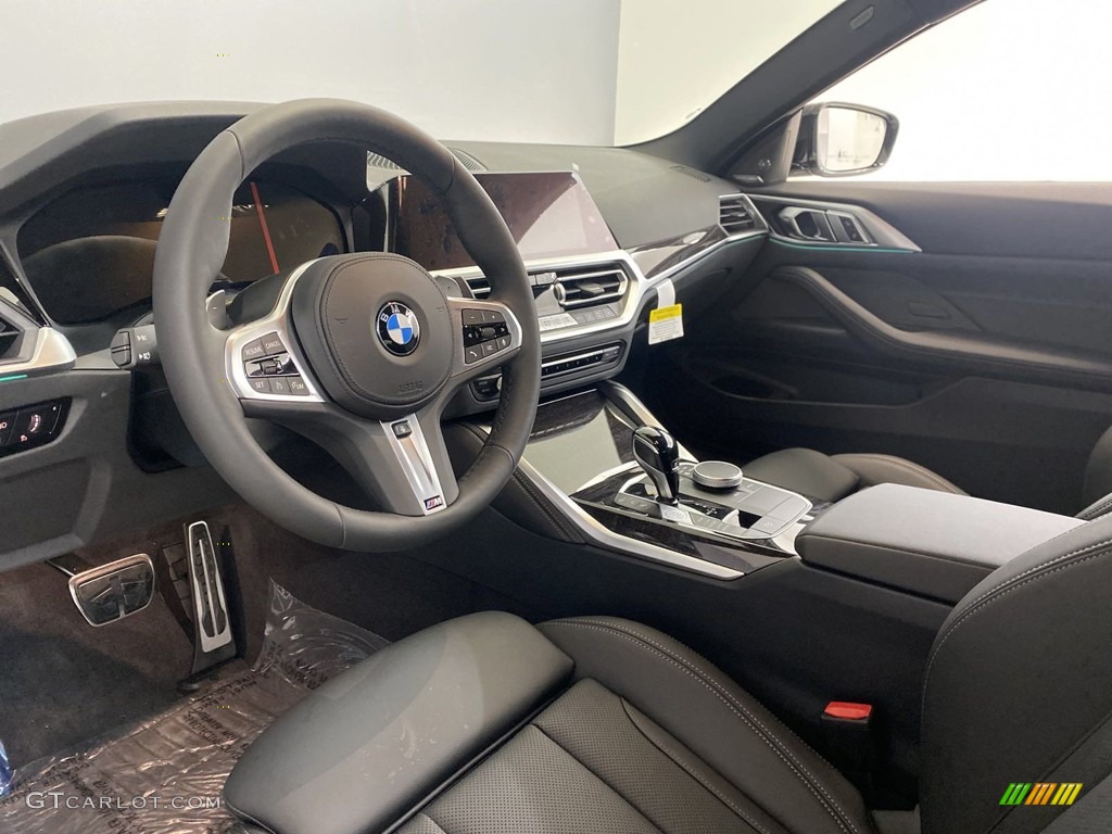 Black Interior 2023 BMW 4 Series M440i Coupe Photo #145403287