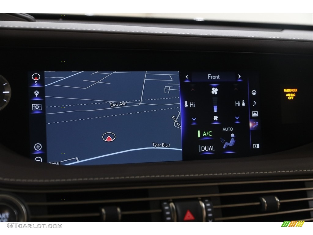 2019 LS 500 AWD - Obsidian / Parchment photo #12