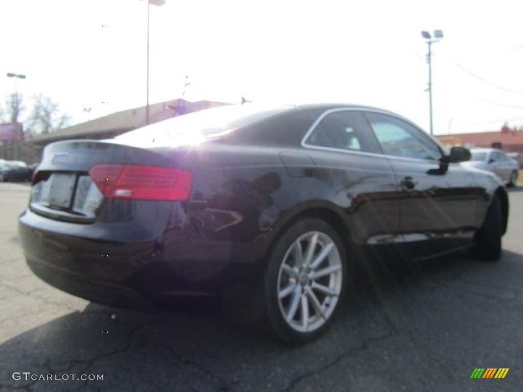 2015 A5 Premium quattro Coupe - Brilliant Black / Black photo #8