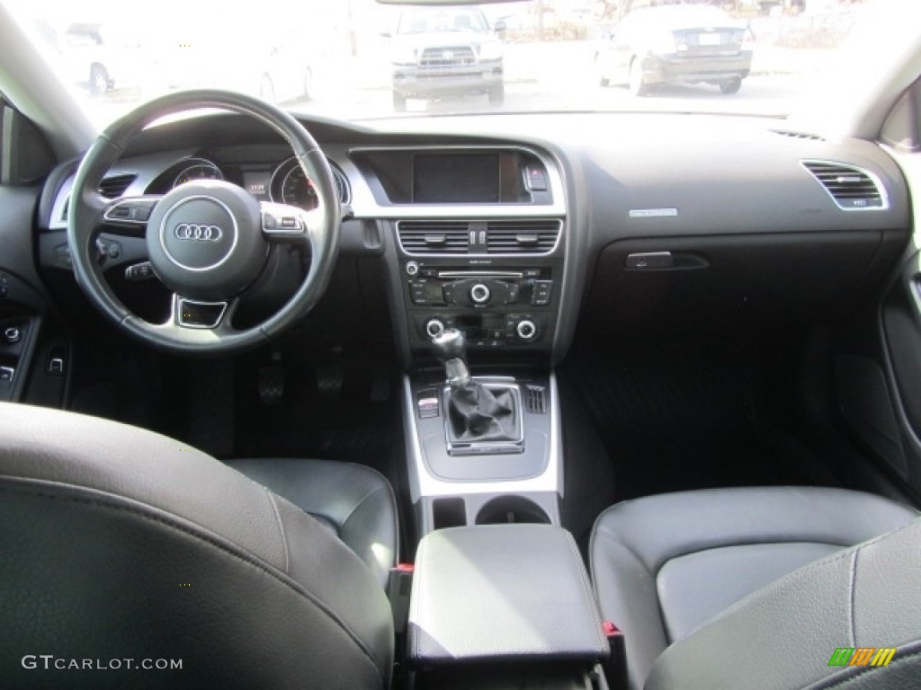 2015 A5 Premium quattro Coupe - Brilliant Black / Black photo #13