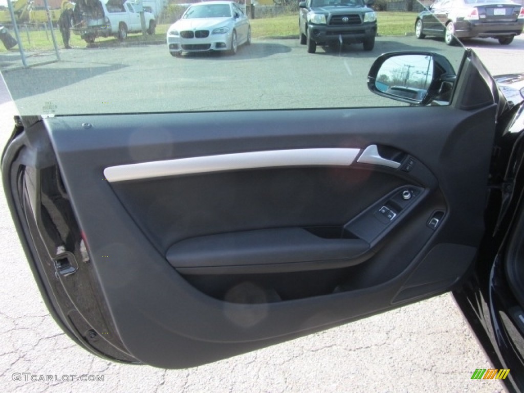 2015 A5 Premium quattro Coupe - Brilliant Black / Black photo #17