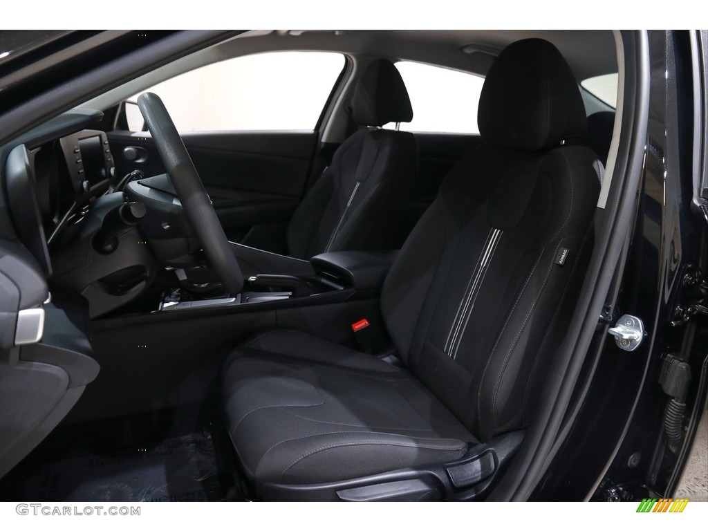 2021 Elantra SEL - Phantom Black / Black photo #5