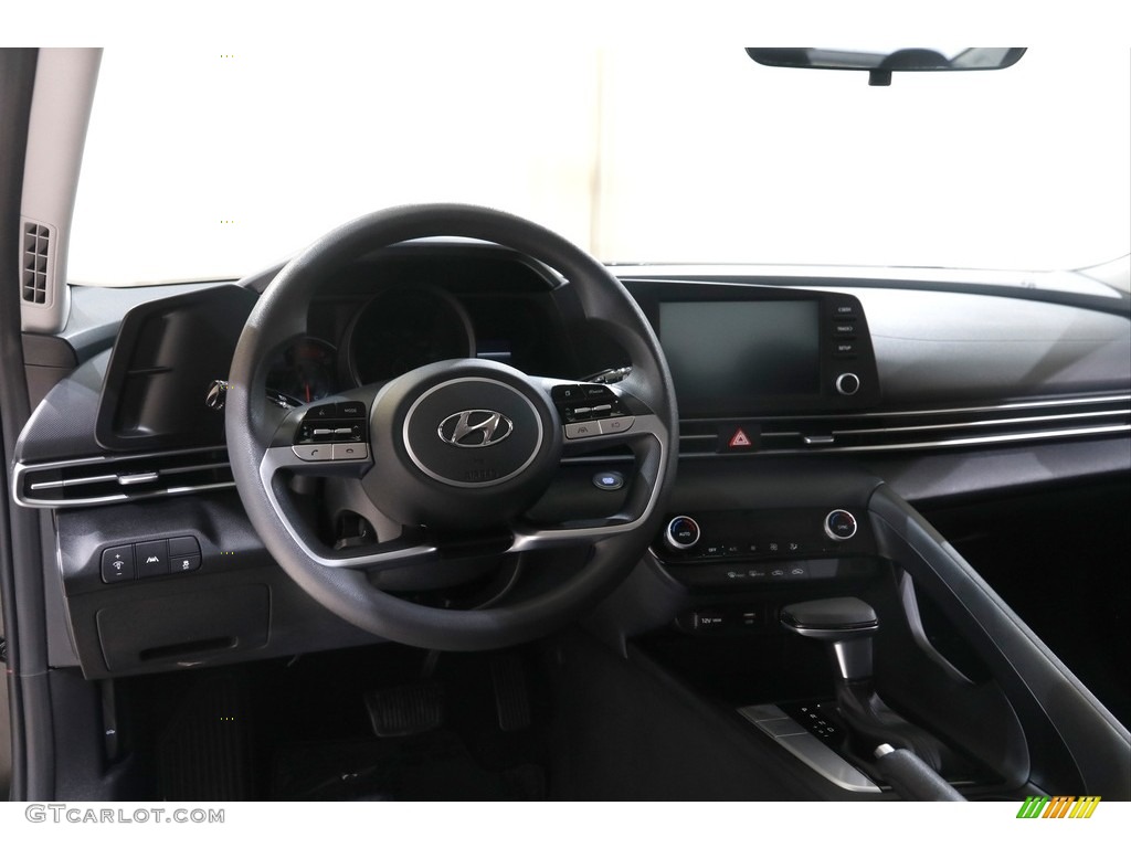 2021 Elantra SEL - Phantom Black / Black photo #6