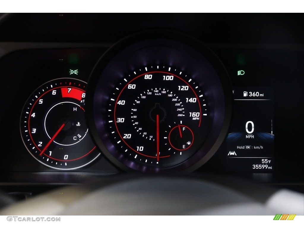 2021 Elantra SEL - Phantom Black / Black photo #8
