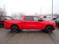  2023 1500 Big Horn Night Edition Crew Cab 4x4 Flame Red