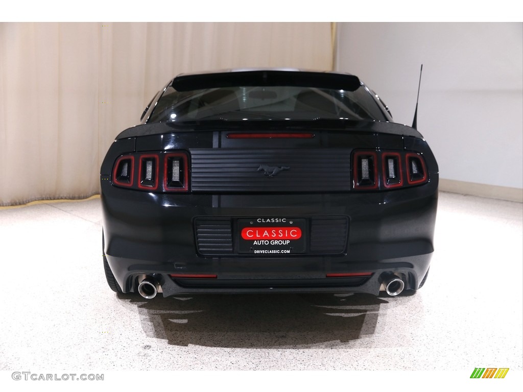 2014 Mustang V6 Coupe - Black / Charcoal Black photo #17
