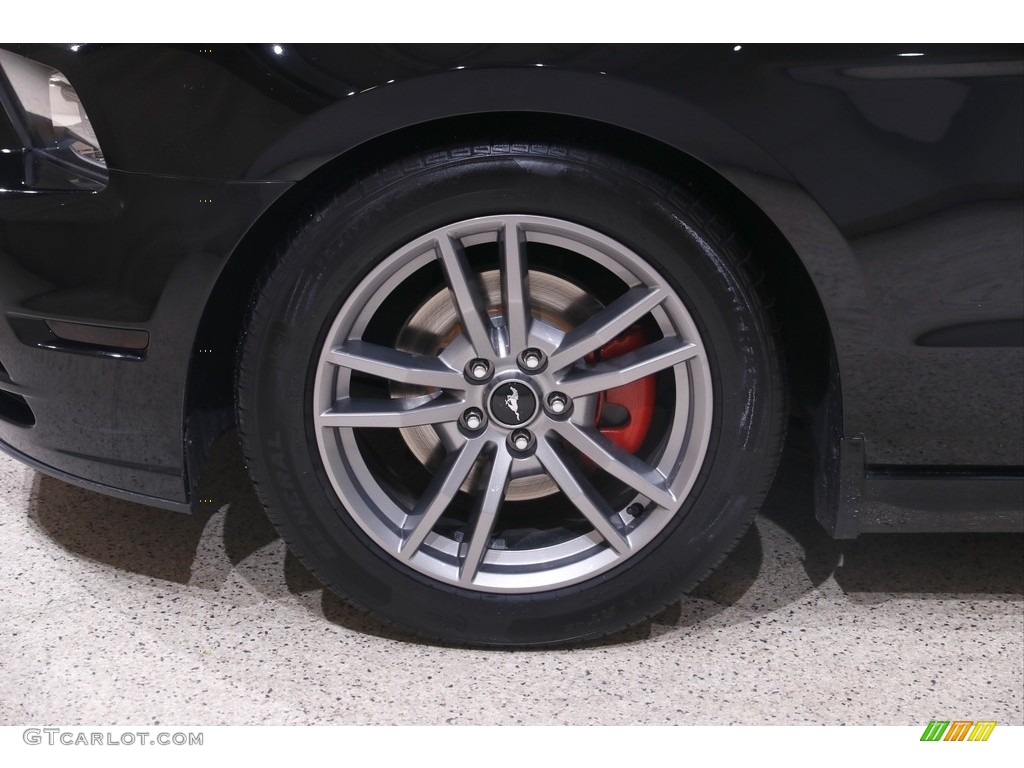 2014 Mustang V6 Coupe - Black / Charcoal Black photo #19