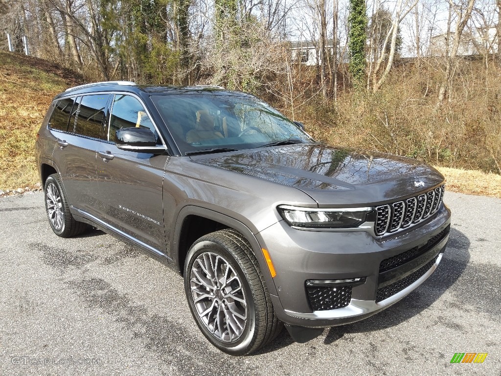 Baltic Gray Metallic 2023 Jeep Grand Cherokee L Summit Reserve 4WD Exterior Photo #145406313