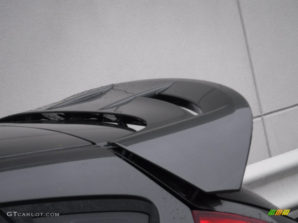 2017 Fiesta ST Hatchback - Magnetic / Charcoal Black photo #4