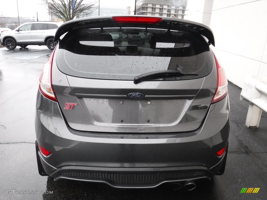 2017 Fiesta ST Hatchback - Magnetic / Charcoal Black photo #10