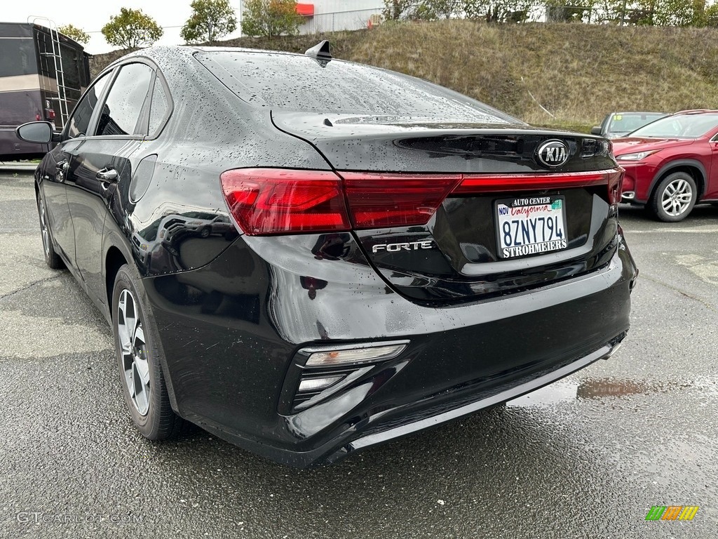 2019 Forte LXS - Aurora Black Pearl / Black photo #4