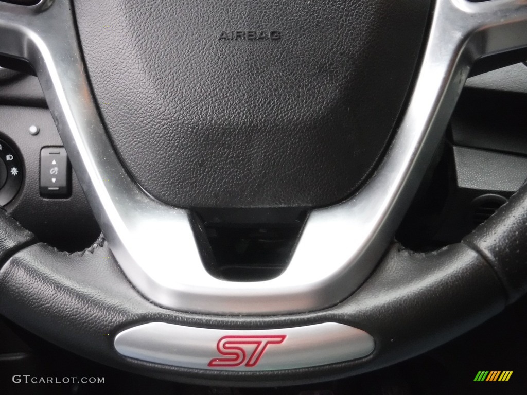2017 Fiesta ST Hatchback - Magnetic / Charcoal Black photo #23