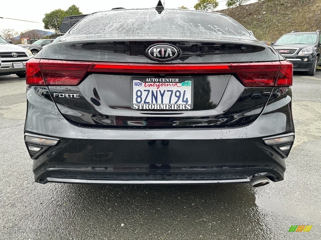 2019 Forte LXS - Aurora Black Pearl / Black photo #5