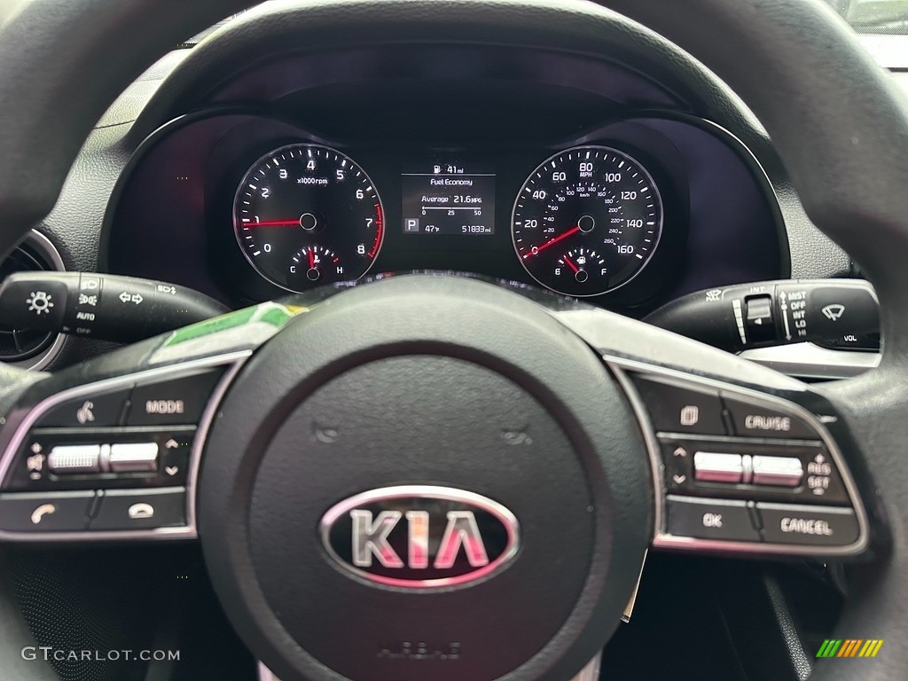 2019 Forte LXS - Aurora Black Pearl / Black photo #7