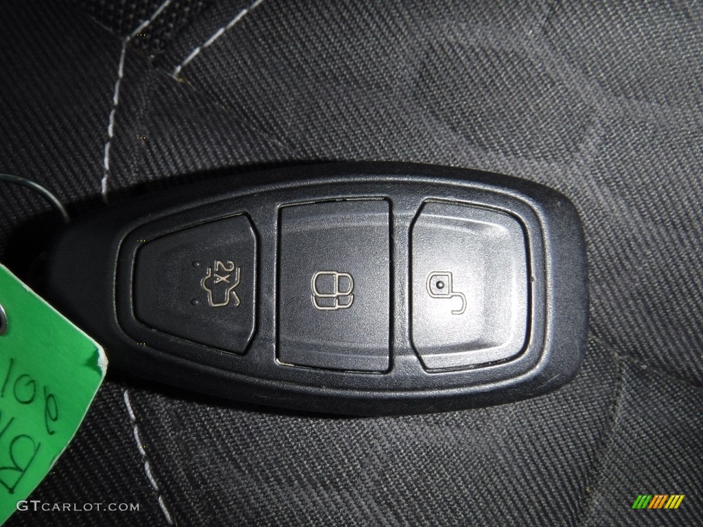 2017 Fiesta ST Hatchback - Magnetic / Charcoal Black photo #28