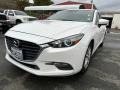 2017 Snowflake White Pearl Mica Mazda MAZDA3 Sport 4 Door  photo #3