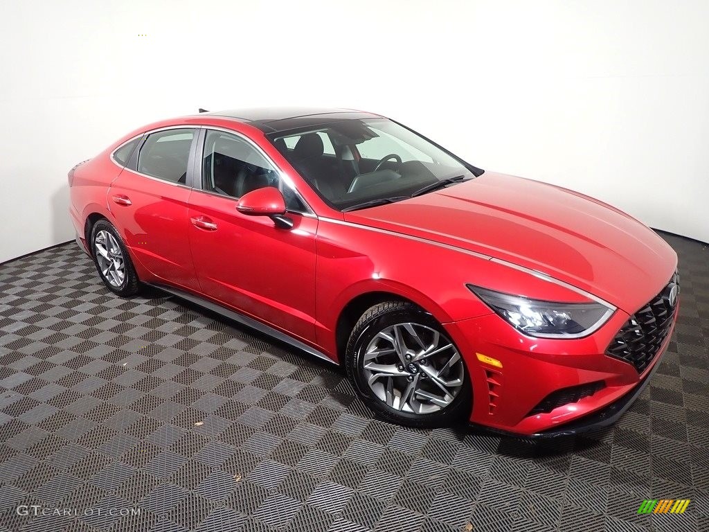 2020 Sonata SEL - Calypso Red / Black photo #4