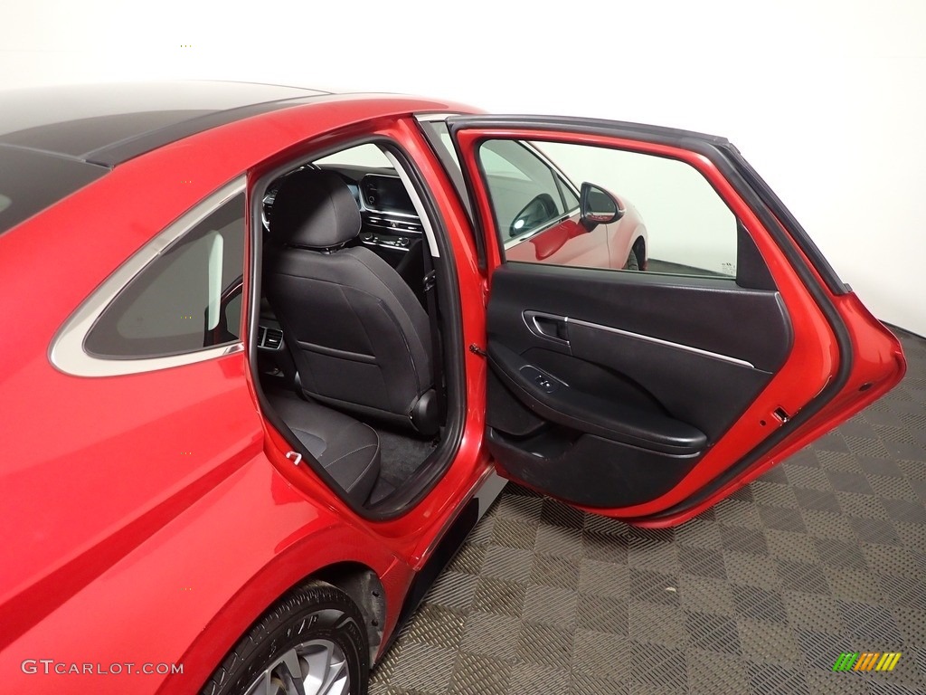 2020 Sonata SEL - Calypso Red / Black photo #35