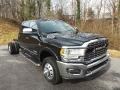 Diamond Black Crystal Pearl 2022 Ram 3500 Limited Crew Cab 4x4 Chassis Exterior