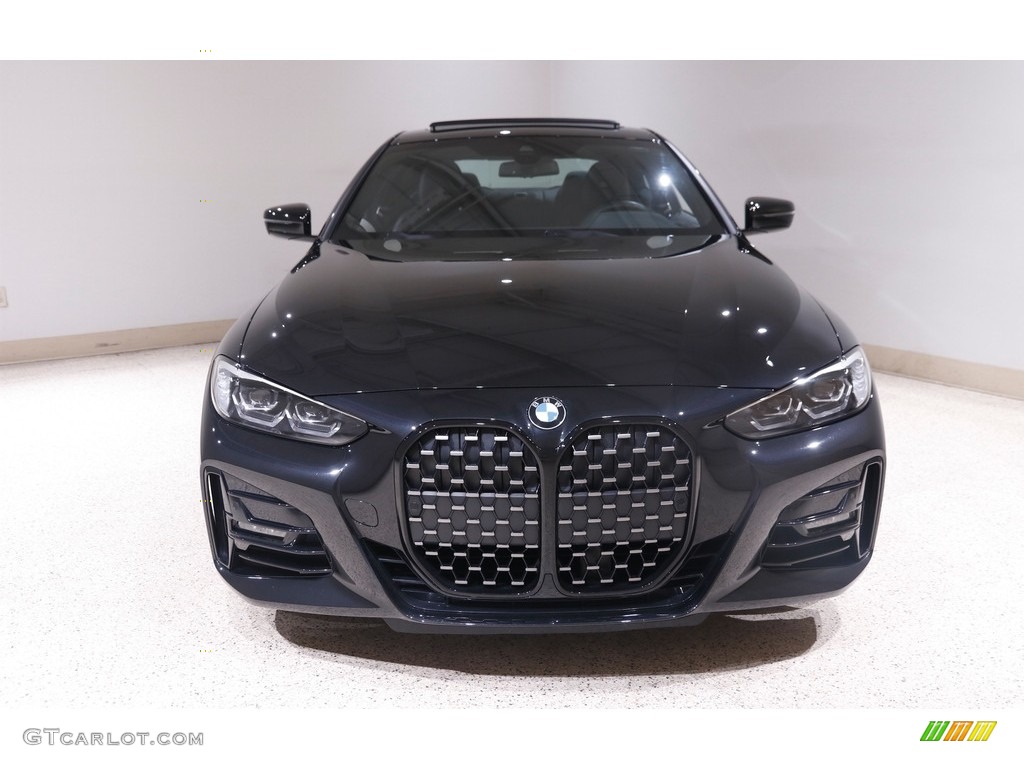 Black Sapphire Metallic 2021 BMW 4 Series 430i xDrive Coupe Exterior Photo #145408629