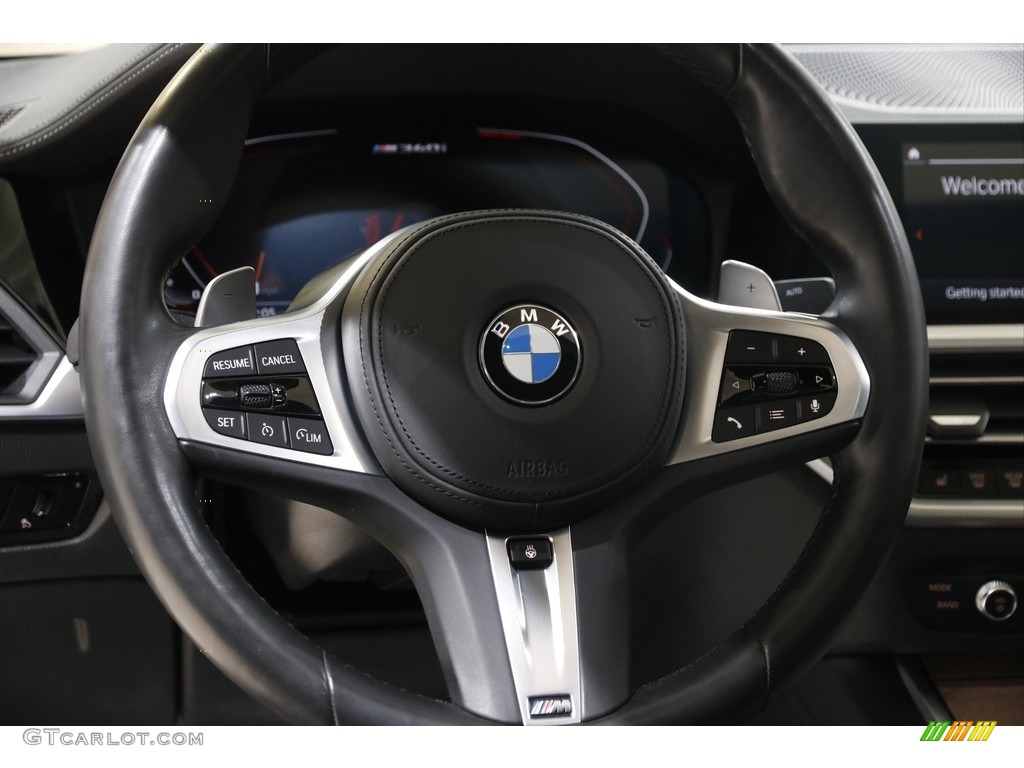 2020 3 Series M340i xDrive Sedan - Mineral Grey Metallic / Black photo #7