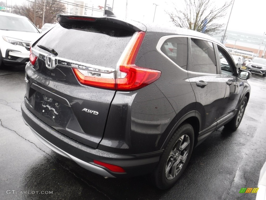 2019 CR-V EX AWD - Gunmetal Metallic / Gray photo #7