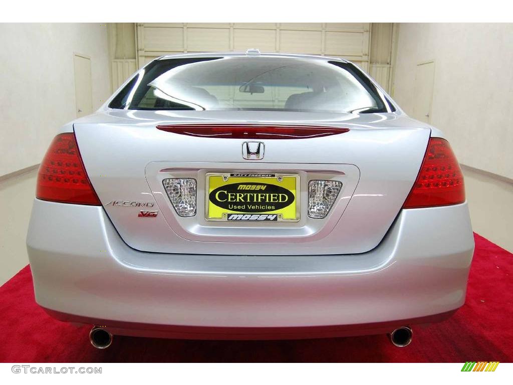 2006 Accord EX-L V6 Sedan - Alabaster Silver Metallic / Black photo #9