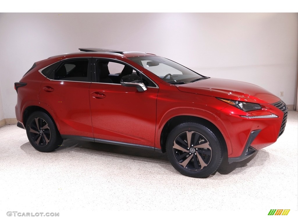 Matador Red Mica 2020 Lexus NX 300 AWD Exterior Photo #145410117