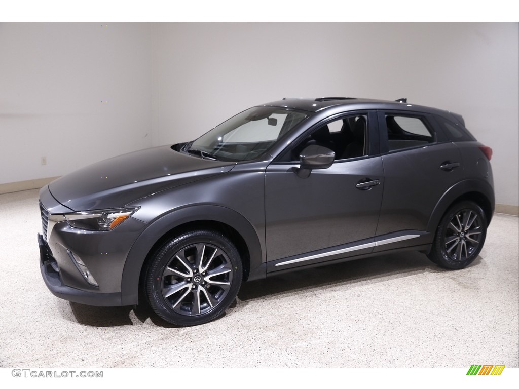 2018 CX-3 Grand Touring AWD - Machine Gray Metallic / Black photo #3