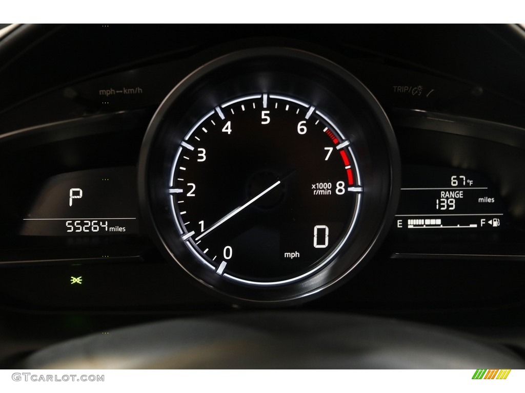 2018 CX-3 Grand Touring AWD - Machine Gray Metallic / Black photo #8