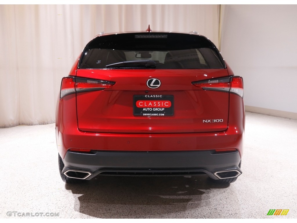 2020 NX 300 AWD - Matador Red Mica / Black photo #21
