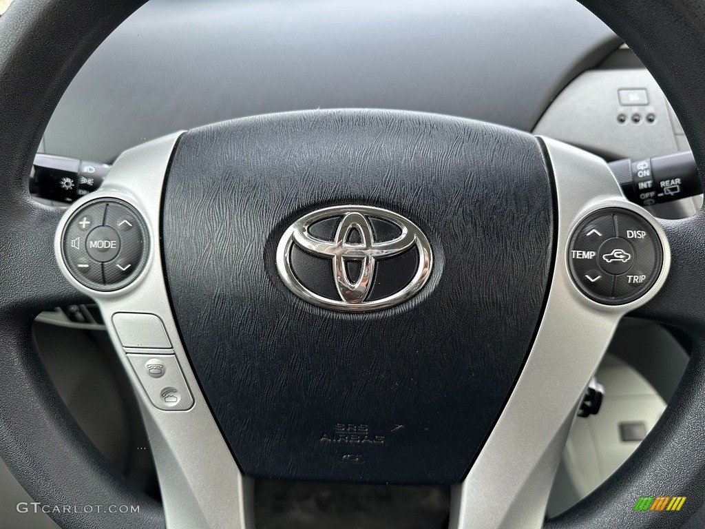 2014 Prius Five Hybrid - Winter Gray Metallic / Misty Gray photo #8