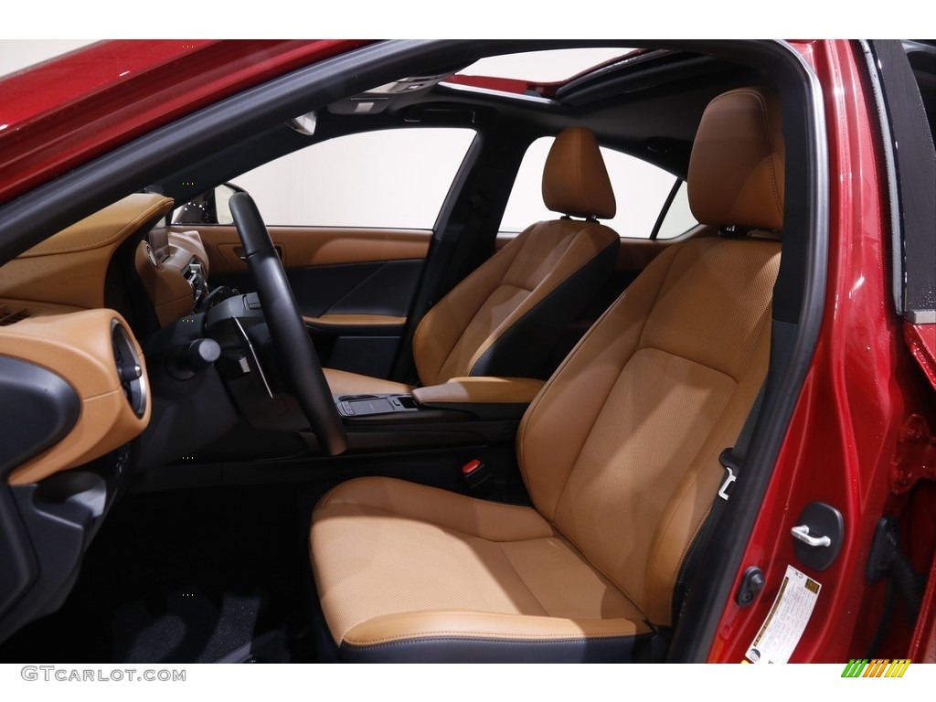 2021 IS 300 AWD - Matador Red Mica / Glazed Caramel photo #5
