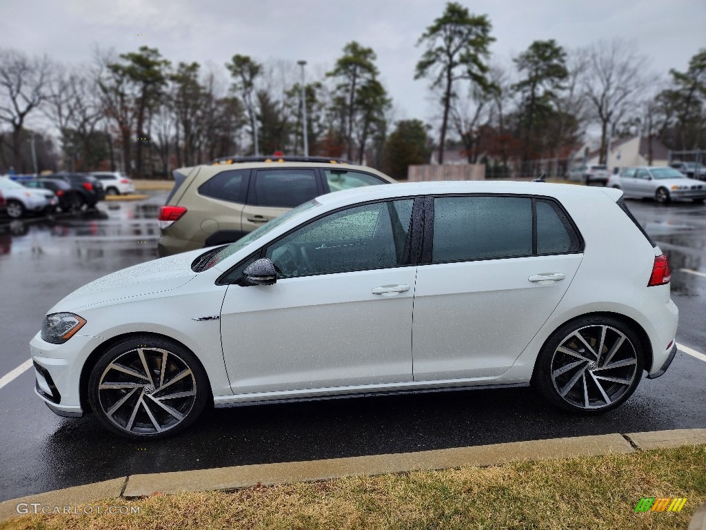 Oryx White Pearl 2019 Volkswagen Golf R 4Motion W/DCC. NAV. Exterior Photo #145410825