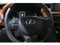 Glazed Caramel 2021 Lexus IS 300 AWD Steering Wheel