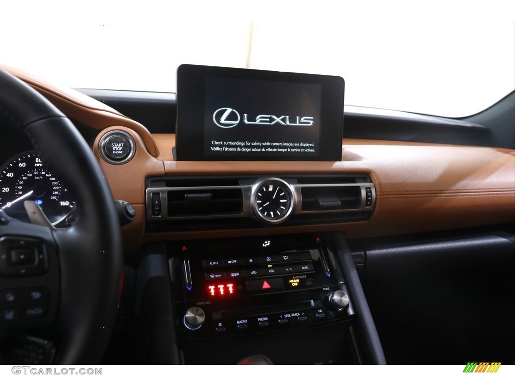 2021 Lexus IS 300 AWD Glazed Caramel Dashboard Photo 145410875 